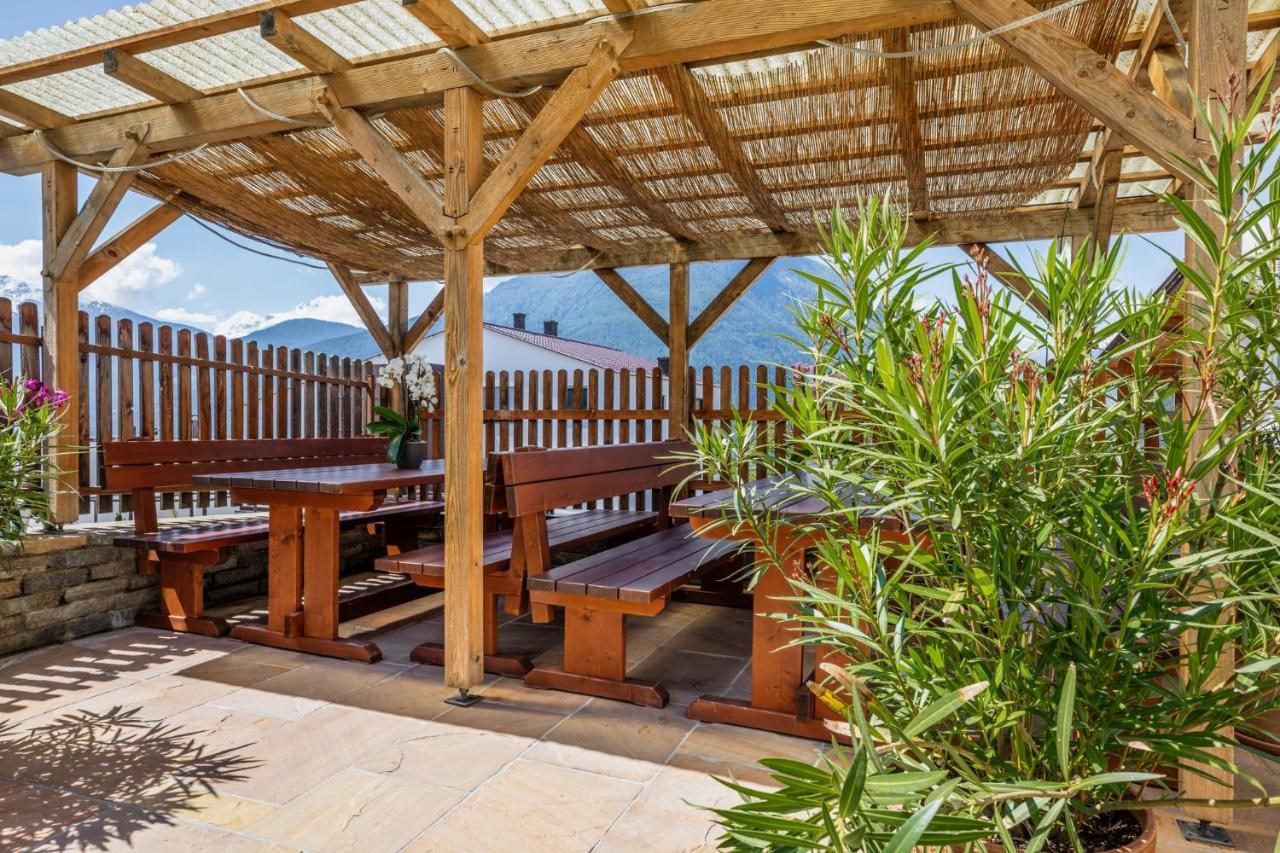 Pension Ortlerblick Mals im Vinschgau Exterior foto